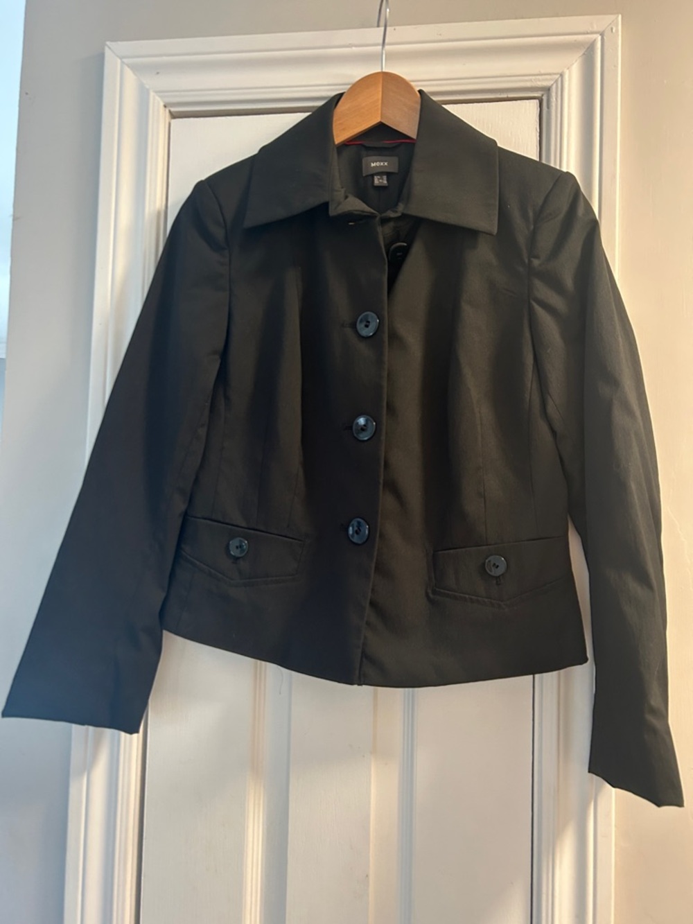 Mexx Black Classic Button-Front Blazer